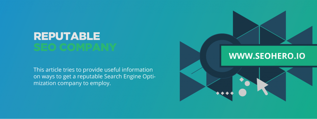 Reputable SEO Company