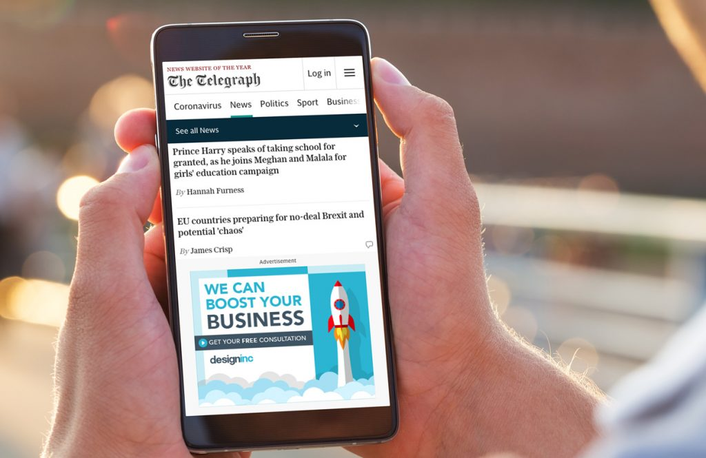 mobile advertising example